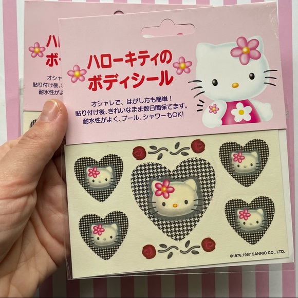 Vintage Sanrio Hello Kitty temporary tattoo. 1997 - Picture 3 of 4
